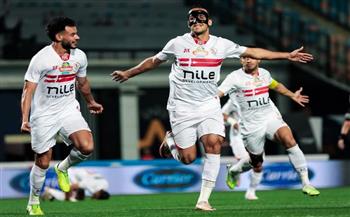 الدوري الممتاز.. الزمالك يتقدم على البنك الأهلي بهدف في الشوط الأول 