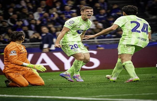 " أولمو " يتعادل لبرشلونة مع الإنتر فى مباراة مثيرة بنصف نهائي أوروبا 
