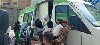 الصحة: تقديم الخدمات العلاجية لـ339 ألف مواطن من خلال القوافل الطبية المتنقلة بجميع المحافظات