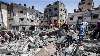 استُشهاد 4 فلسطينيين في قصف إسرائيلي على دير البلح وسط غزة