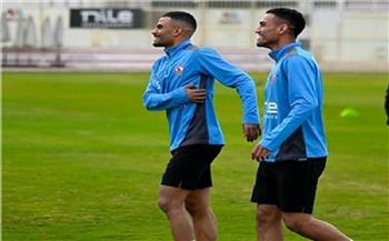 جهاد وشحاتة بواصلان البرنامج التأهيلي استعدادا لمواجهة سيراميكا بالدوري