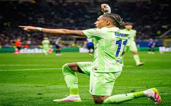 رافيينا يضيف الثالث لبرشلونة فى شباك إنتر  ميلان بنصف نهائي أوروبا 