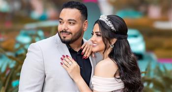 إيمان عبد الغنى تحتفل بخطوبتها وعقد قرانها