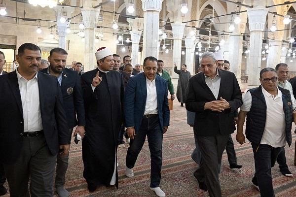 «مدبولي» يتفقد أعمال تطوير مسجد السيد البدوي بطنطا 
