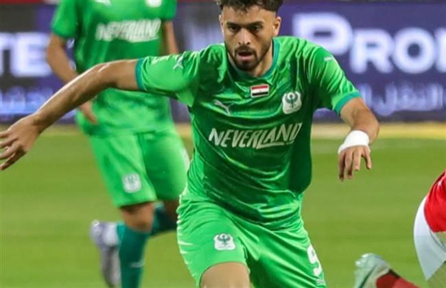 المصري يتقدم على الأهلي بهدف صلاح محسن 