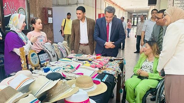 الدكتورة إيمان كريم تزور كلية دار العلوم في جامعة القاهرة وتتفقد الخدمات المقدمة بها