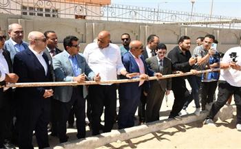 وزير الرياضة ومحافظ بني سويف يتفقدان مركز التنمية الشبابية| صور