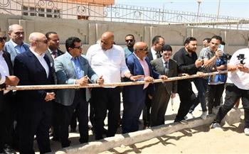وزير الرياضة ومحافظ بني سويف يتفقدان مركز التنمية الشبابية| صور