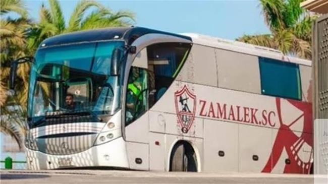 الزمالك يصل الملعب لمواجهة سيراميكا كليوباترا في الدوري