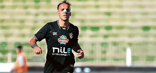 الزمالك يتقدم على سيراميكا كليوباترا بهدف في الشوط الأول 