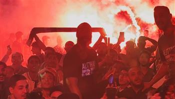 احتفالات هيسترية لجماهير الاتحاد السكندري بلقب كأس مصر