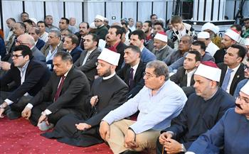 وزير الأوقاف ومحافظ الشرقية يحضران صلاة الجمعة بمسجد الإمام الشيخ عبد الحليم محمود 