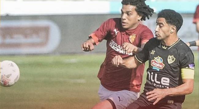 سيراميكا كليوباترا يسجل هدف التعادل في مرمى الزمالك 