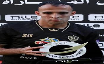 ناصر منسي رجل مباراة الزمالك وسيراميكا كليوباترا رغم التعادل بالدورى 