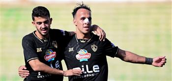 خطأ ساذج لبسام.. ناصر منسي يتقدم للزمالك بهدف في سيراميكا 