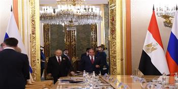 الرئيس السيسي يشيد بانعقاد لجان التنسيق والتشاور بين مصر وروسيا 