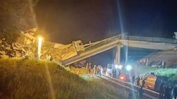 روسيا: مصرع وإصابة 36 شخصا جراء انهيار جسر وخروج قطار عن مساره في بريانسك