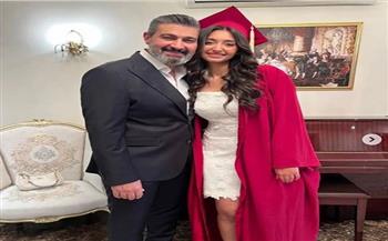 رامز جلال يهنئ ابنة شقيقه على تخرجها من الثانوية الألمانية