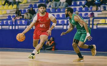 نهاية الفترة الثانية.. الأهلي يقترب من الفوز بلقب دوري السلة