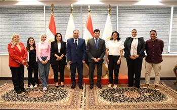 وزير الرياضة يبحث دعم التوعية المجتمعية والنفسية مع مؤسسة Safe Egypt