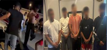القبض على أبطال فيديو مشاجرة داخل قرية سياحية في مطروح