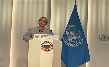 وزيرة البيئة تلقي كلمة مصر فى الجلسة العامة لمؤتمر الأمم المتحدة الثالث للمحيطات UNOC3