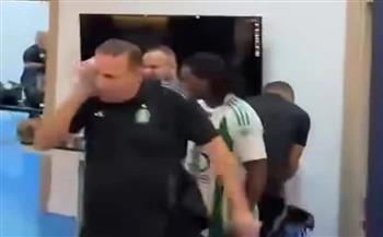 حسام البدري يتعرض للاعتداء بعد نهاية مباراة أهلي طرابلس والسويحلي