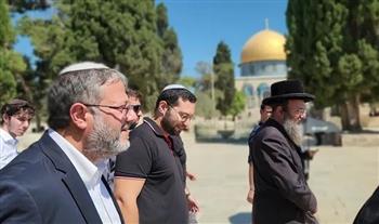تصعيد جديد في القدس.. بن غفير يقتحم المسجد الأقصى وسط حماية أمنية مشددة