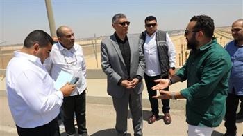 محافظ الجيزة يتابع الاستعدادات في محيط مطار سفنكس والطرق المؤدية إلى المتحف المصري الكبير