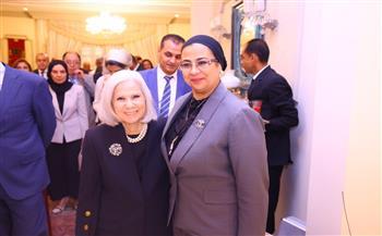 أمل عمار تشارك في تكريم السفيرة هيفاء أبوغزالة لجهودها خلال فترة عملها بالجامعة العربية