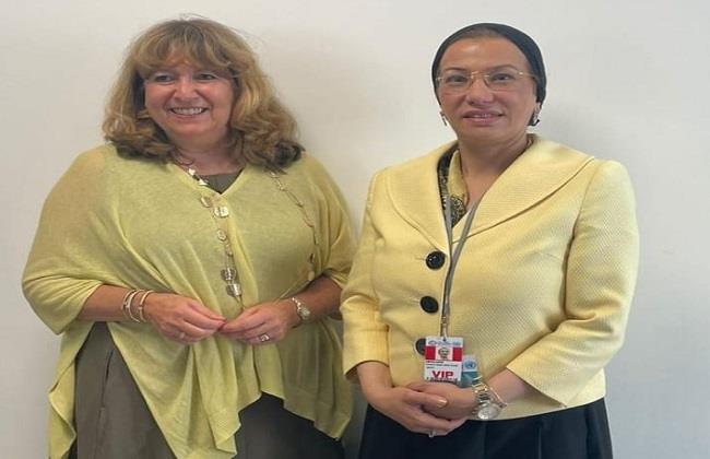 وزيرة البيئة تلتقي مع الأمينة التنفيذية لاتفاقية الأمم المتحدة للتنوع البيولوجي