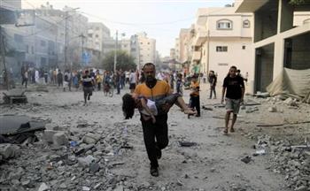 شهيدان فلسطينيان في غارة للاحتلال على خيمة تؤوي نازحين شمال خان يونس