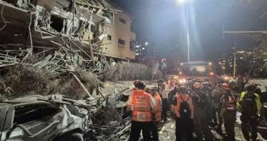 إعلام إسرائيلي: انهيار مبان بشكل كامل في تل أبيب جراء الصواريخ الإيرانية