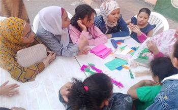 أنشطة متنوعة للأطفال في "أهالينا" ضمن المشروع الثقافي للمناطق الجديدة الآمنة 
