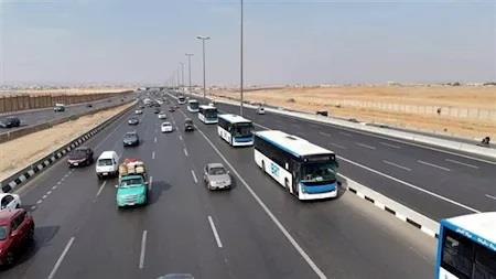 الجيزة: غلق كلي بطريق الواحات لتركيب كمرة معدنية ضمن أعمال الأتوبيس الترددي