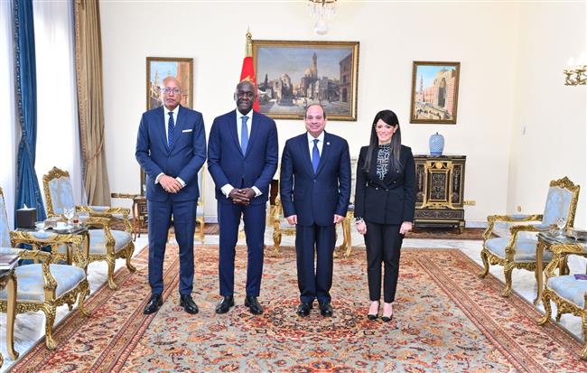 الرئيس السيسي يستقبل الرئيس التنفيذي لمؤسسة التمويل الدولية