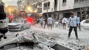 إدارة الإطفاء الإسرائيلية: مبانٍ عدة تضررت في حيفا نتيجة صواريخ إيرانية