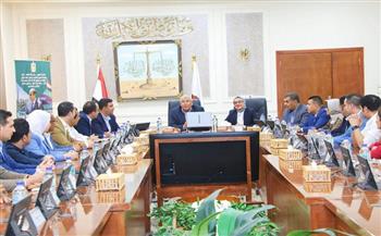 الوادي الجديد تستقبل نواب المحافظين على مستوى الجمهورية لتفقد المشروعات التنموية والخدمية