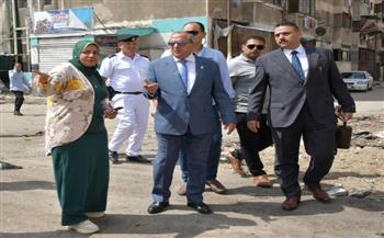 استجابة لمطالب المواطنين.. محافظ بورسعيد يتفقد ميدانيًا منطقة السيدة نفيسة بحي الضواحي 