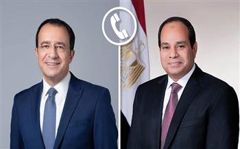 الرئيس السيسي يؤكد لنظيره القبرصي هاتفيًا رفض مصر التام توسيع دائرة الصراع في المنطقة