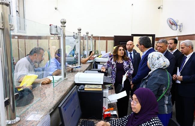 جولة مفاجئة لوزيرة التنمية المحلية على حي عابدين لمتابعة سير العمل بالمركز التكنولوجي