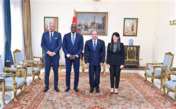 الرئيس السيسي يستقبل الرئيس التنفيذي لمؤسسة التمويل الدولية