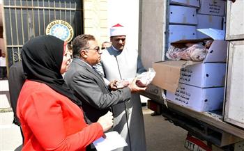 توزيع 14 طن لحوم على الأسر الأولى بالرعاية خلال عام بالدقهلية