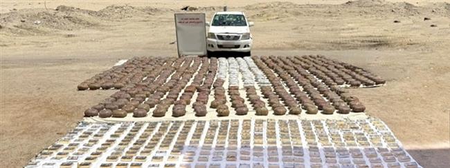 الداخلية تحبط محاولة جلب 2 طن مخدرات عبر إحدى الدروب الصحراوي