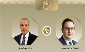 وزير خارجية التشيك لـ "عبد العاطي": نتطلع لمساعدة مصر في إجلاء عدد من الرعايا التشيكيين من إسرائيل