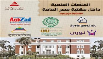مكتبة مصر العامة بالدقي تطلق خدمة مرجعية إلكترونية لدعم الباحثين والطلاب