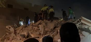 ارتفاع عدد ضحايا عقار السيدة زينب المنكوب إلى 4 ضحايا و9 مصابين 