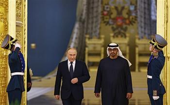 الكرملين: بوتين والرئيس الإماراتي يعربان عن قلقهما العميق إزاء التصعيد المستمر للصراع الإيراني الإسرائيلي