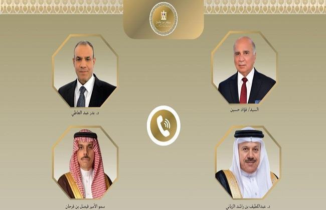 اتصالات لوزير الخارجية مع وزراء خارجية العراق والسعودية والبحرين لبحث التطورات المتلاحقة في المنطقة