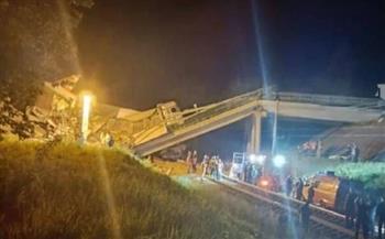 ارتفاع حصيلة المصابين بحادث قطار نتيجة انهيار جسر في بريانسك إلى 104